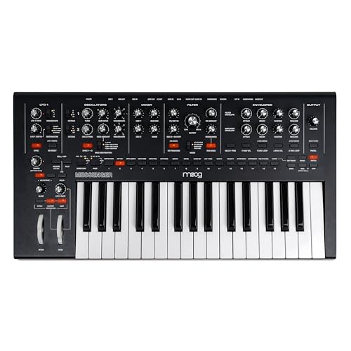 MOOG Messenger Monophonic Analog Keyboard Synthesizer with 32 Keys 64-Step