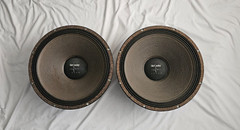 McCauley 6258 18″ Subwoofer (20 Hz to 800Hz) Set of Two Original Made In USA