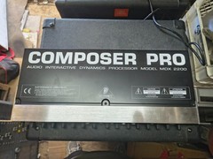 Behringer Composer Pro MDX 2200 Expander / Gate / Compressor / Limiter