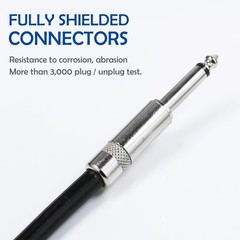 50 Feet Speakon to 1/4″ Cable – 50 FT Speak-On Male to 1/4 inch TS Male Wire …