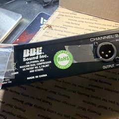 BBE MaxCom Dual Channel Compressor/Limiter/Gate w/ Power Cord