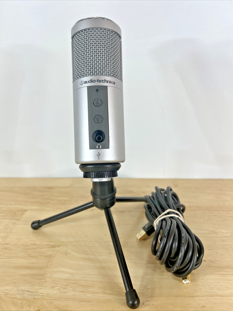 Audio Technica ATR2500 Cardioid Condenser Microphone USB With Stand