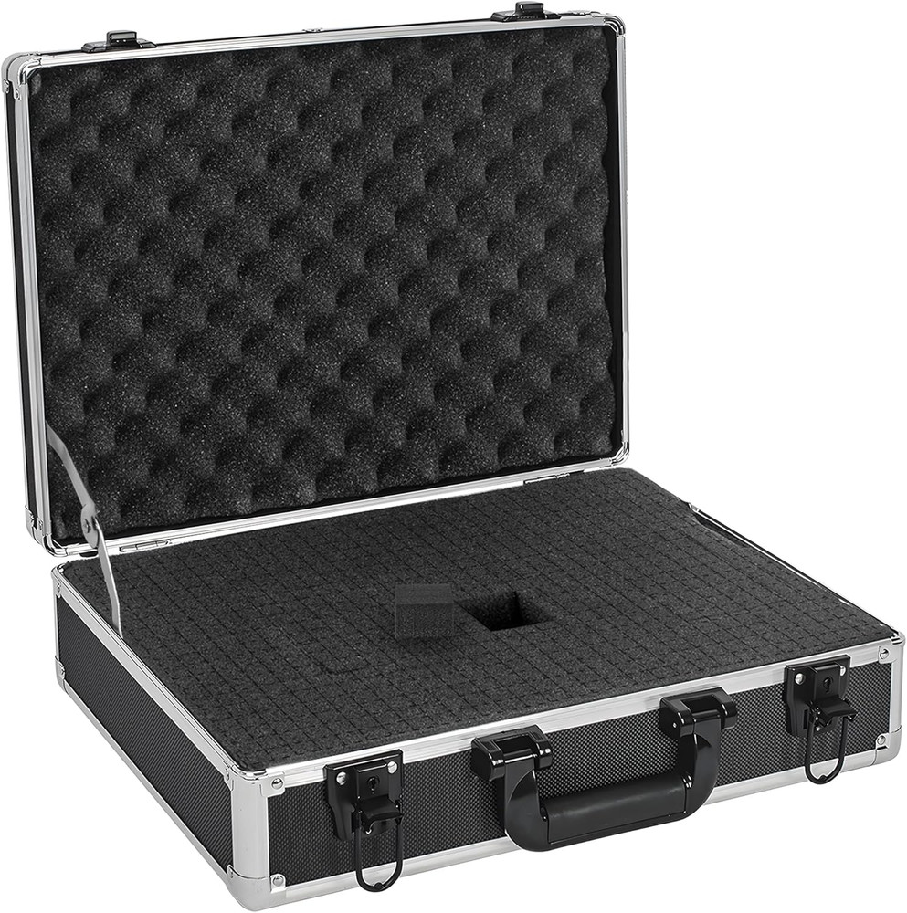 17 Inch Hard Shell Carrying Case Ideal for Wireless Mic System Storage & Camera