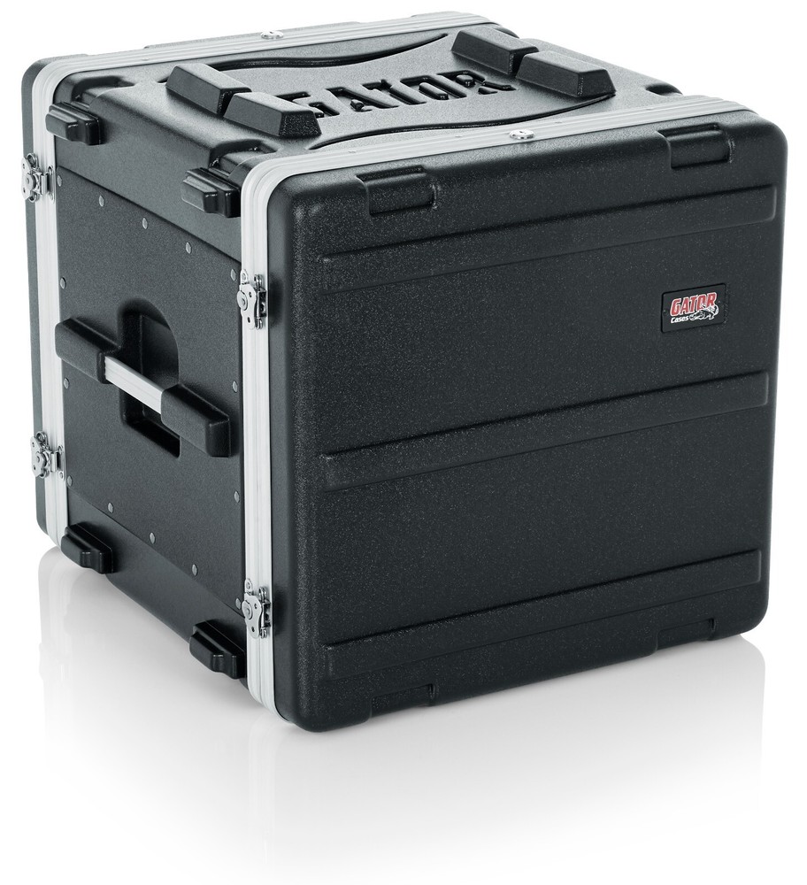 Gator Lightweight Molded 10U Rack Case with Heavy Duty Latches (GR-10L)