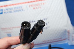 22 AWG Microphone Cable 12′ + 15′ + 24′ 3 pin microphone cables