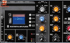 8/12/16 Channel USB Bluetooth Live Studio Audio Mixer Mixing Console Sound Pro