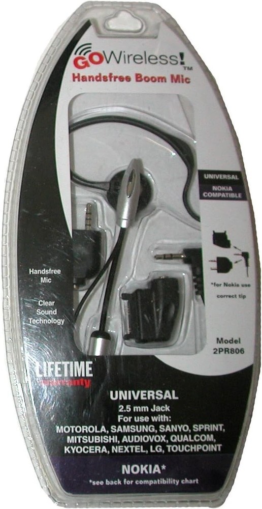Hands Free Small Boom Mic ESI 2.5mm Universal Light Weight
