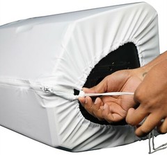 Rockville White 12″ Slip Cover Scrim For Peavey PVXp 12 PA DJ Speaker