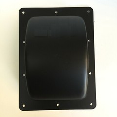 Medium Size Black Steel Metal Recessed Bar Handles For JBL Speaker Cabinet