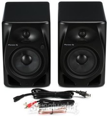 Pioneer DJ DM-50D 5-inch Active Monitor Speaker – Black