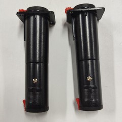 2/4/8 Black Solderless 1/4 TRS to TRS Female Locking Jacks Plug For D Pedalboard