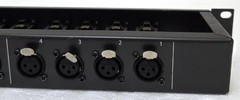 Hosa PDR-369 12 channel Mic In Panel XLR Balanced Reversible Patchbay Rackmount