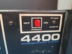 Vintage TAPCO 4400 Spring Reverb Unit Hammond Tank Parts Repair Project Rare