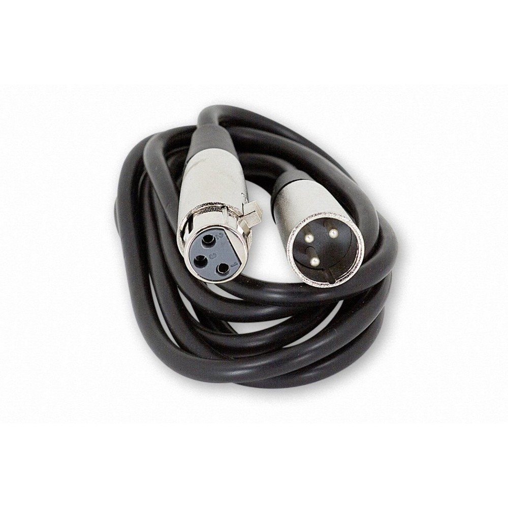 10Ft 10 Foot XLR 3-Pin Male to Female Microphone Audio Mic Shielded Cord Cable
