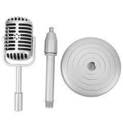 Liftable Retro Microphone Props Lightweight Model For Cosplay Trending
