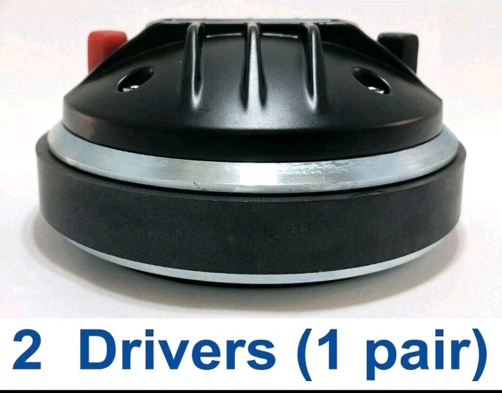 Pair Polyimide Compression Driver 700W 8Ω Bolt-On+Screw-On DE250P MB Acoustics