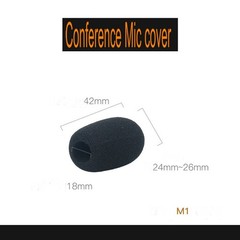 20 -50pc Microphone Windscreen Sponge Cover Headset Mic Foam Cover Cap Gooseneck