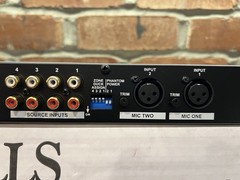 Rolls RM64 Four Zone Mixer Rackmount Audio Mixer Open Box Unused w/ Power Cord