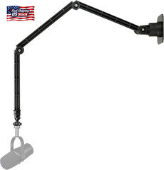 Microphone Wall Mount, Ceiling Holder Stand Compatible with Blue Yeti X Nano Sno