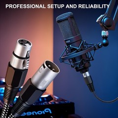 Professional Grade XLR Cable 2 Pack