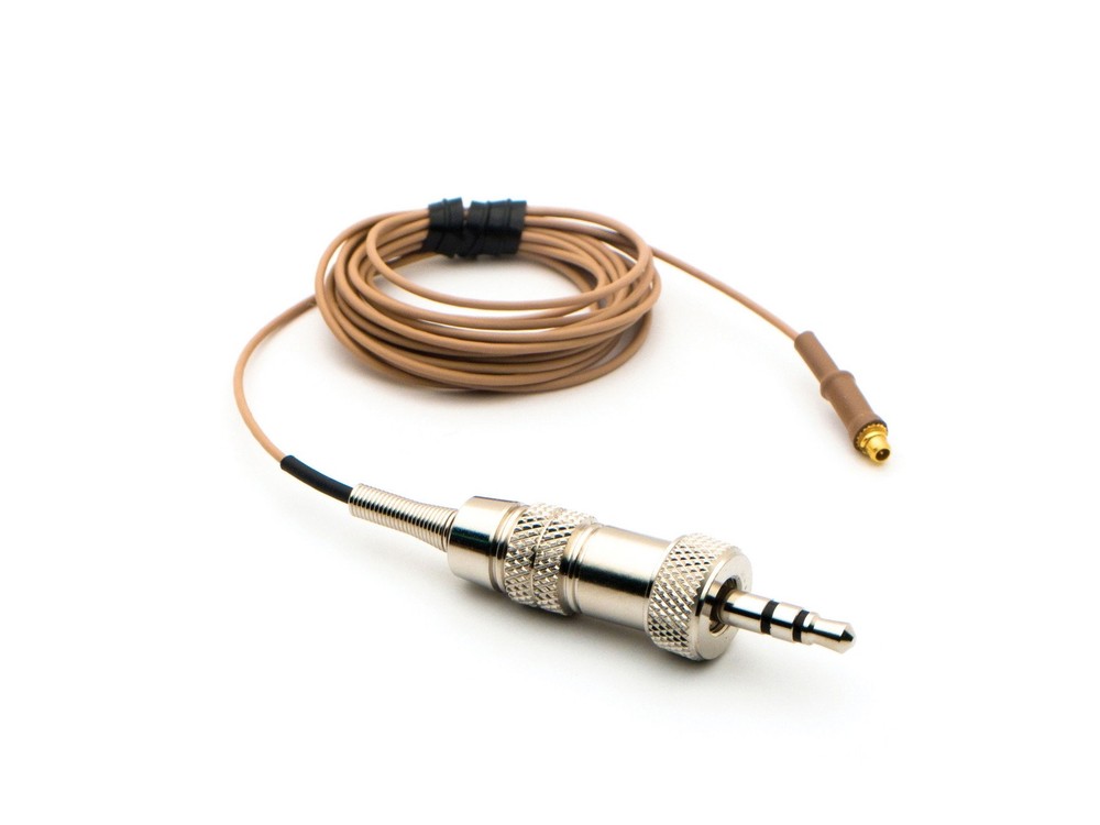 Countryman E6CABLET1SR 3.5mm Locking E6 Earset Snap On 1mm Cable for Sennheiser