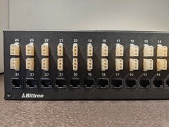 Bittree „Riedel Artist“ Intercom Patchbay Bantam E3 RJ45 B24E3ARTIST EXCELLENT