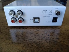 Dynasty ProAudio USB Phono Preamp/Audio Interface A/D RIAA Moving Magnet UA2D