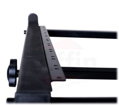 GRIFFIN Rack Mount Stand – Music Studio Recording Mixer Cart Rail Gear Holder