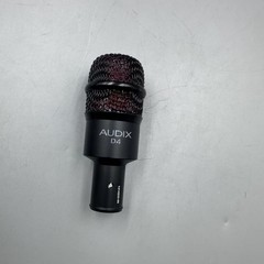 1 pack Audix D4 Hypercardioid Dynamic Instrument Microphone Bundle New