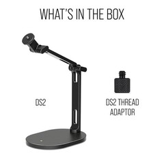 RØDE DS2 Desktop Studio Arm for Microphones, Cameras, Smartphones, Lights and Ot