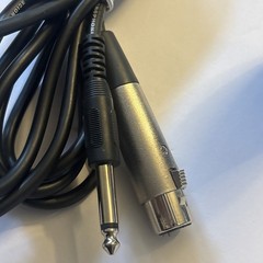 Technical Pro WM88 Vintage Wired Rare Microphone 10ft 3 Pin XLR 1/4 Cable cord