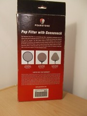 Pearstone Pop Filter with Gooseneck PFN-6