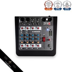 Allen & Heath ZED-6 6-channel Compact Mixer Effects Analog GSPre 2-band EQ ZED6