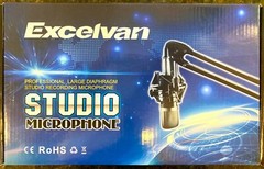 Excelvan BM-800 Condenser Studio Microphone Recording Mic With Shock Mount