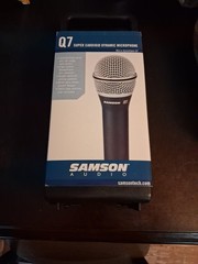 Samson Q7x Supercardioid Dynamic Vocal Microphone New Open Box