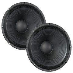 Pair Eminence Delta-15A 15″ Driver 8 ohm 100dB 2.5″ Coil Replacement Speaker