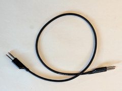 Dual Bantam TT Patch cable – 2ft – ADC BK22B – Made in USA