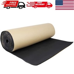 6.46sqft Self-Adhesive Soundproofing & Heat Shield Mat for Auto Comfort – 40×24