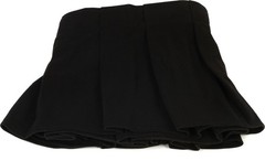 IntelliStage ISSK8X8 8 foot x 8-inch Black Stage Skirt (2-pack) Bundle