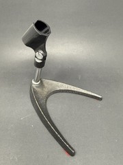 Vtg Atlas Sound Microphone Desk Tabletop Stand Boomerang 2283