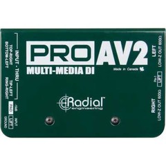 Radial Engineering ProAV2 2-channel Passive A/V Direct Box