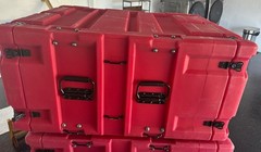 Rackmount 06U 30 x 20 x 14 3rd Mount Zero Warrior RED Shock Shockmount Hard Case
