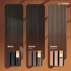 Acoustic Wall Panels Color Samples Pack – Wood Panels for Wall Decor – Inter…