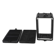 Rack Case 6U Rack Case Dust-Proof 6U Rack Case w/ Microphone Storage Compartment