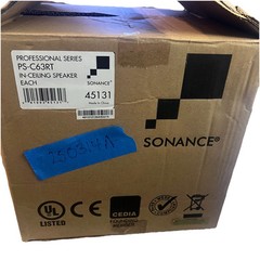 Sonance PS-C63RT NIB. Professional Series 6.5″ In-Ceiling Speaker 40131