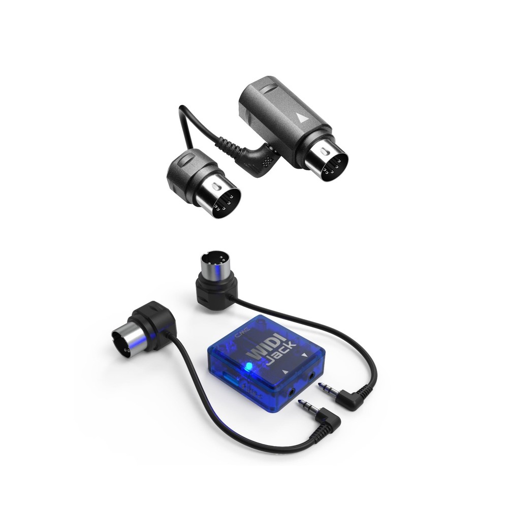 CME WIDI Master + WIDI Jack Pack – Connect MIDI devices via 5-pin DIN MIDI po…