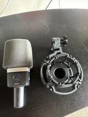 AKG C214 Large-Diaphragm Condenser Microphone with Shock Mount + Windscreen