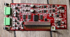 Biamp Audia FLEX Dual-Channel Mic/Line Green Input Card 380-0571-90A
