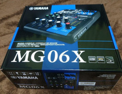 YAMAHA MG06X 6Ch Mixing Console Analog Mixer Japan New