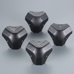 4pcs Corner Guard Edge Protector 50mm*50mm*50mm For Luggage Flight Case Tool box
